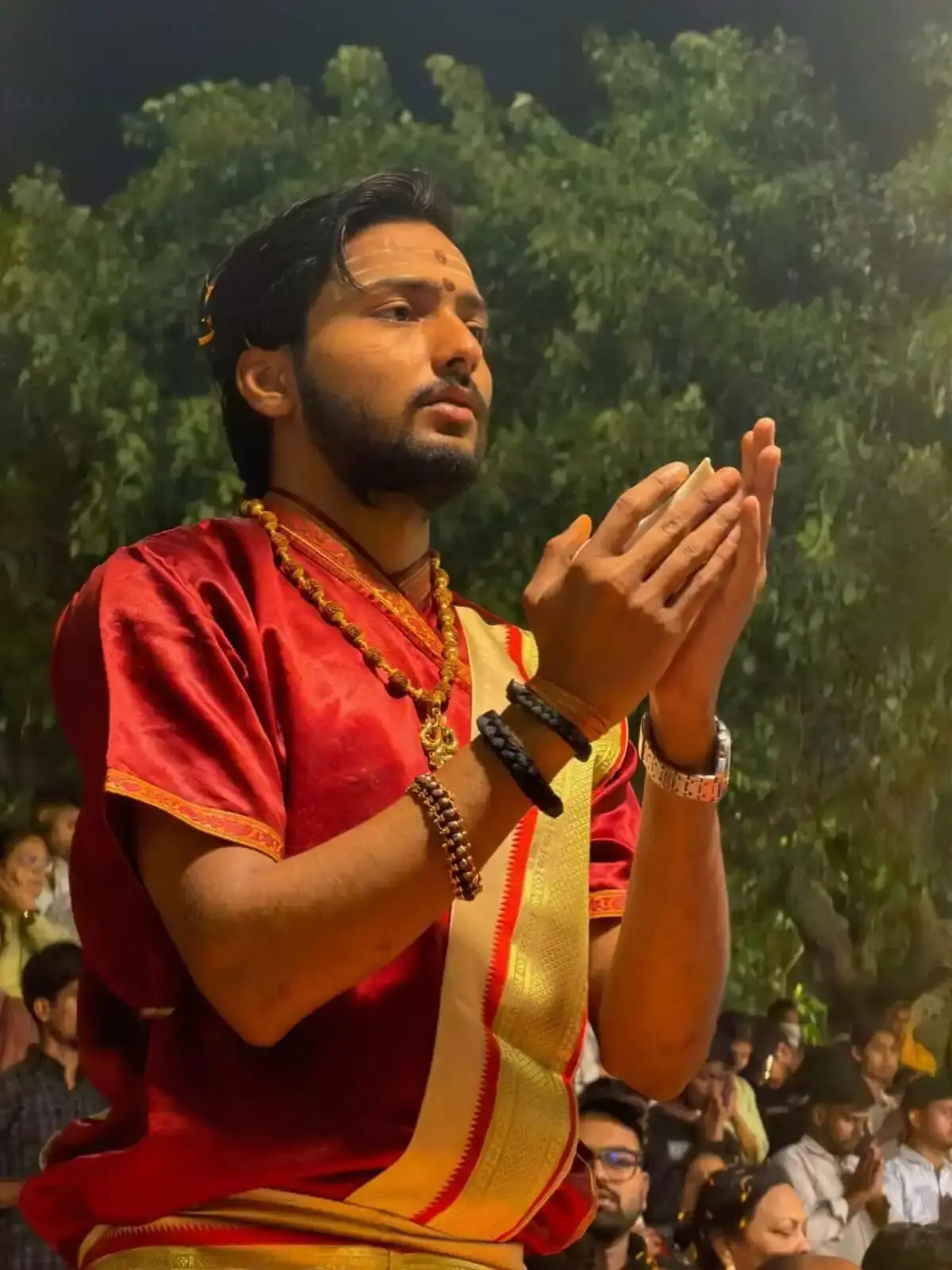 Sacred rituals at the holy Ganga